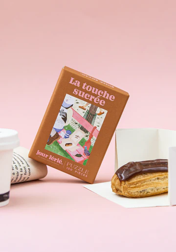 [JOR-3770018213415] JOUR FÉRIÉ || Puzzle – La touche sucrée – 100 pcs