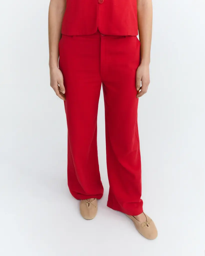 THINKING MU || Pantalon Clavel Karina – Red