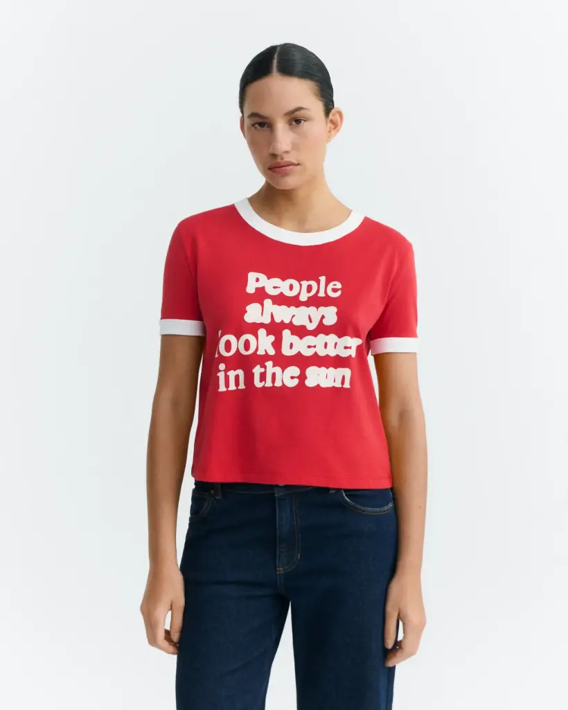 THINKING MU || T-Shirt People Red Zowie R – Red