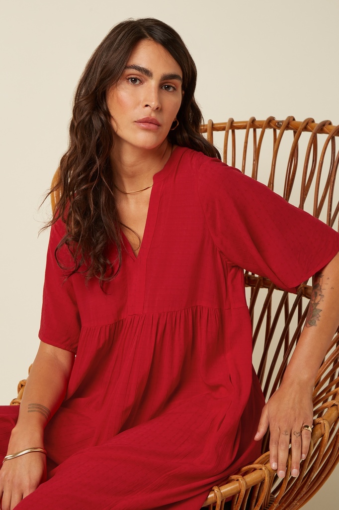 KING LOUIE || Robe Ivana Tortoise – Chili Red