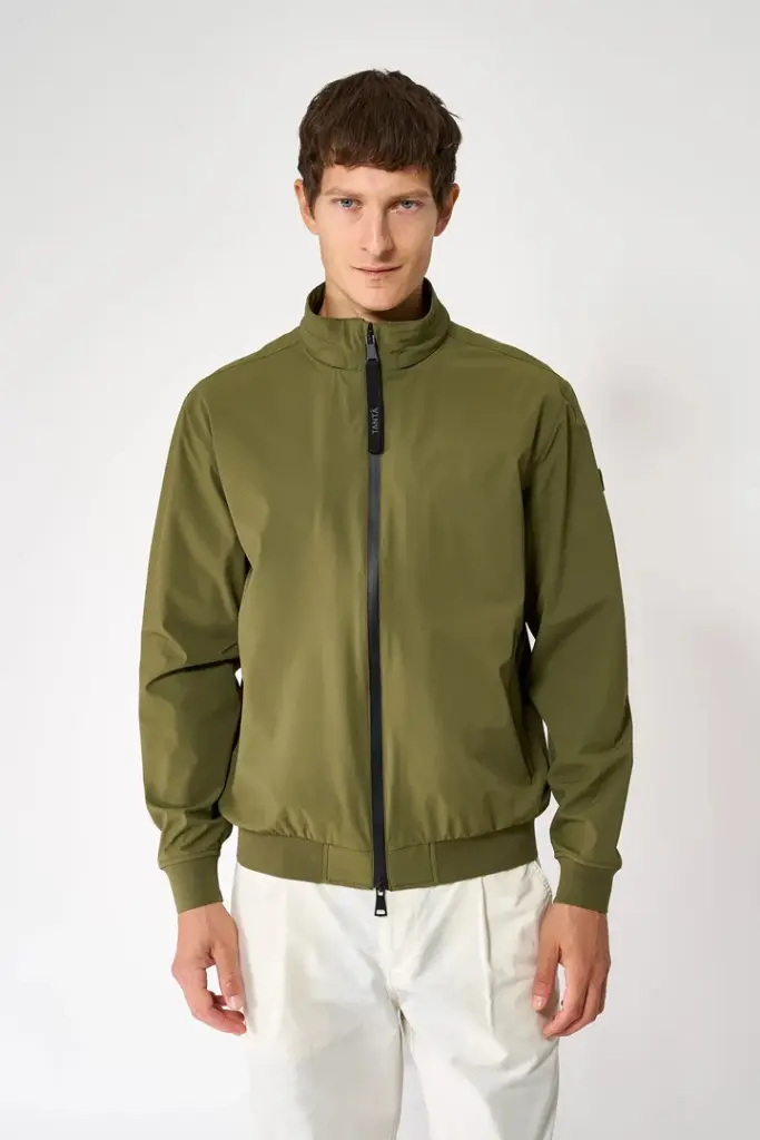 TANTA || Veste Bomber Imperméable Gabon – Winter Moss