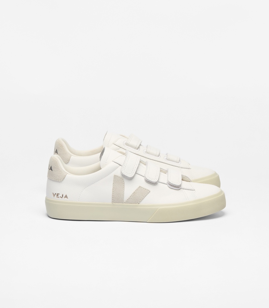 VEJA || Basket Recife Logo – Extra-White Natural