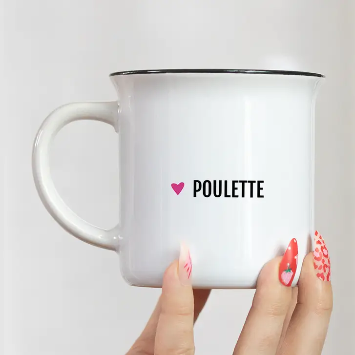 [BBC-MUG-POULETTE] BIBICHE FAIT SON CIRQUE || Mug – Poulette / Spécial surnoms
