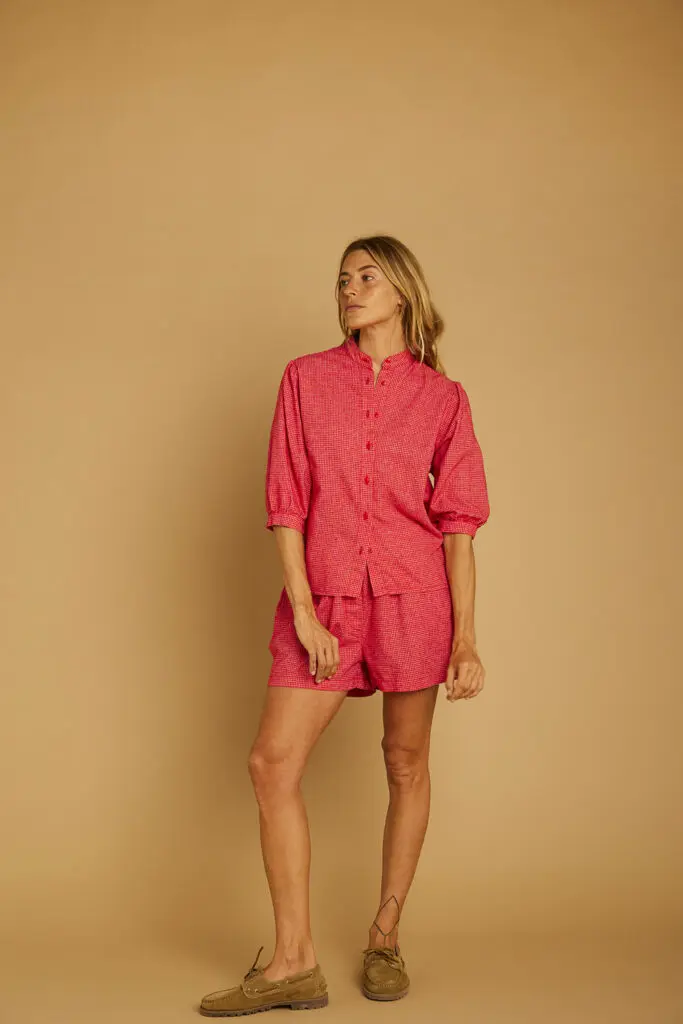 GRAINE || Chemise Zenith – Vichy Rouge