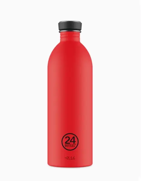 [24B-000663] 24 BOTTLES || Bouteille Urban 1 L – Hot Red 