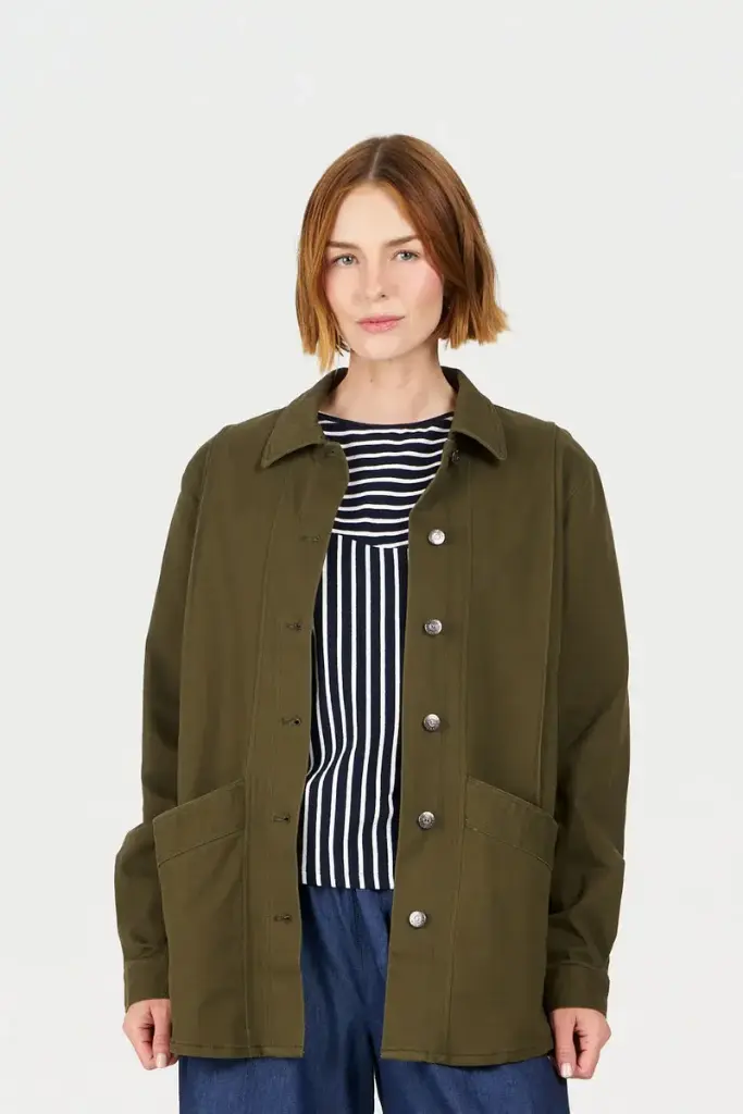 KOMODO || Veste CHORE – Kaki – Femme