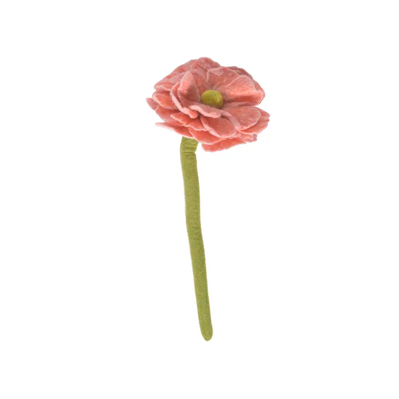 [AVE-2782] AVEVA DESIGN || Fleur En Laine Éternelle – Petite Pivoine Raspberry
