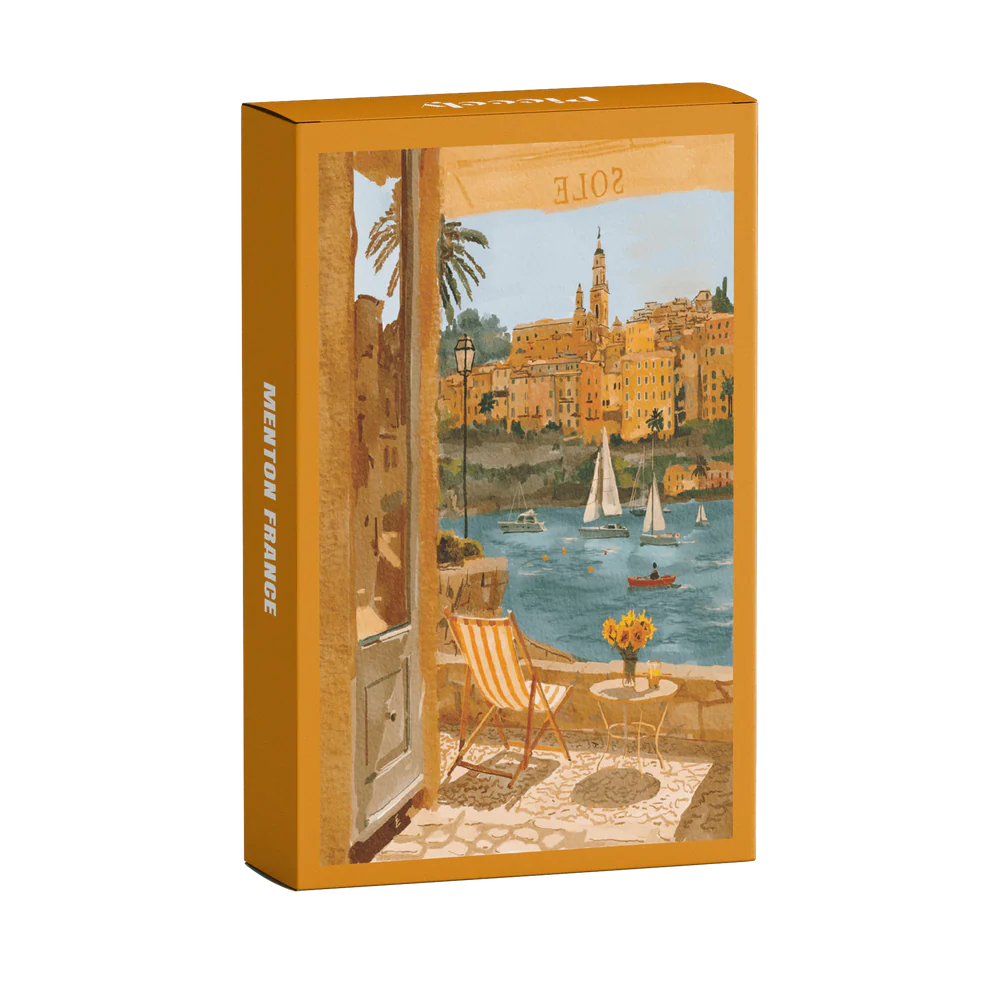 [PIE-PPEZMF99] PIECELY || Puzzle – Menton, France - 99 Pièces