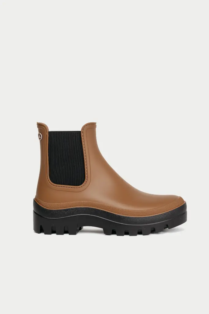 TANTÄ || Bottes de pluie Prahara – Butternut / Black