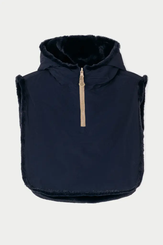 TANTÄ || Capuche réversible Bing – Dark Navy