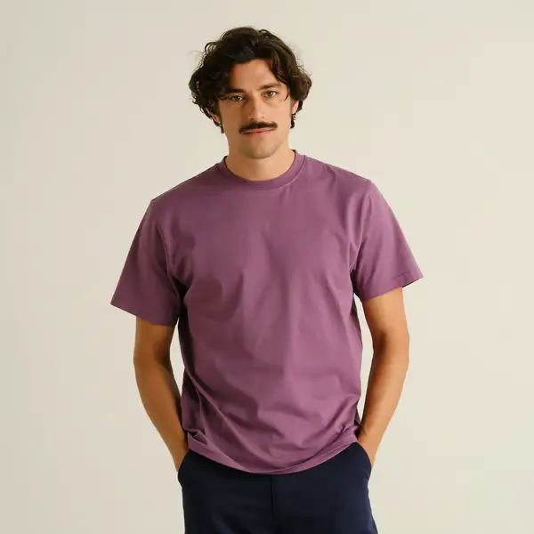 DEDICATED || Tee-shirt Stockholm Base – Berry Purple