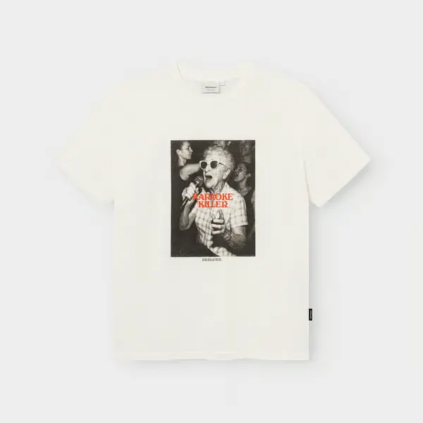DEDICATED || Tee-shirt Stockholm Karaoke Killer – Off-White