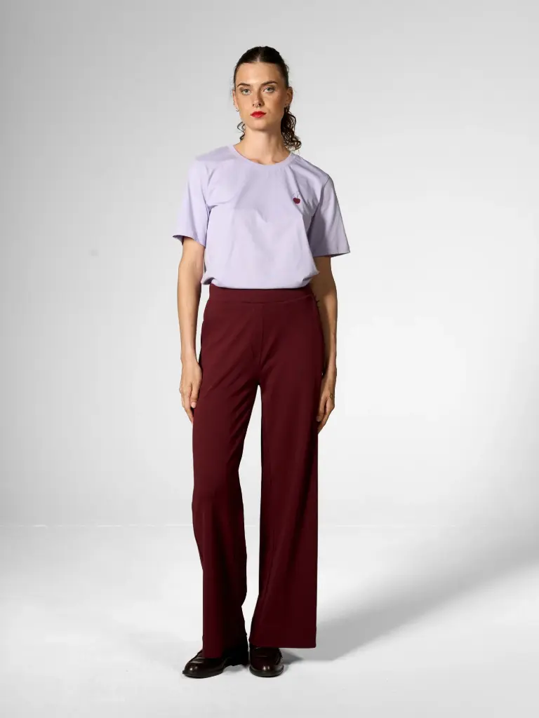 MADEMOISELLE YÉYÉ || Pantalon large rétro - Classy Moves Trousers - Zinfandel