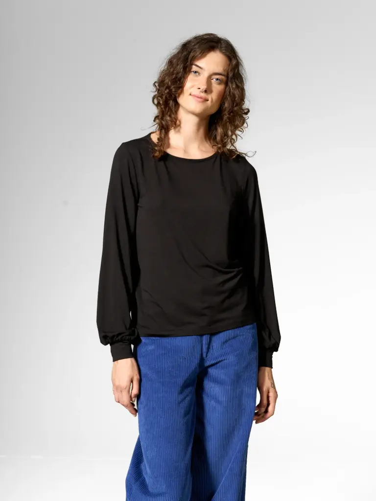 MADEMOISELLE YÉYÉ || Haut raffiné femme - Perfect Raffiné Top - Black