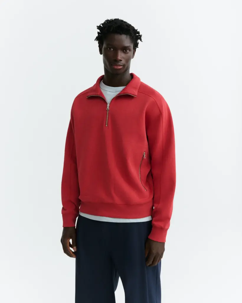 THINKING MU || Sweat Pipo One Sun – Rouge pâle