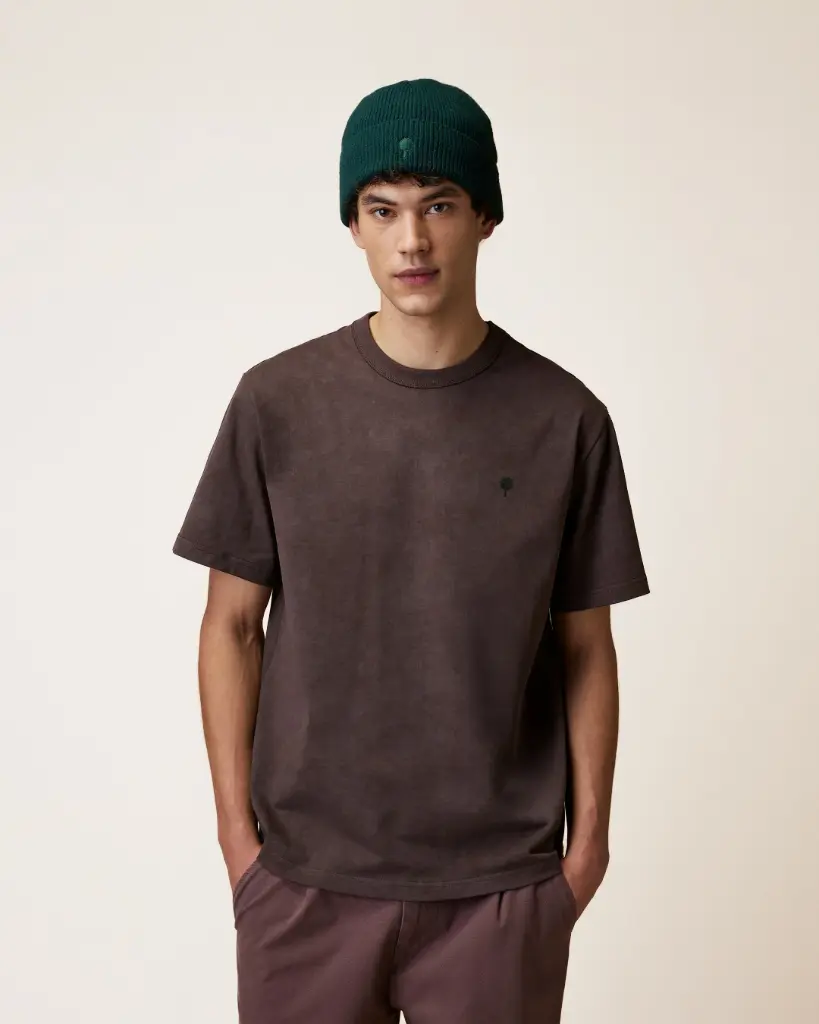 FAGUO || Tee-shirt Lugny – Marron & Taupe