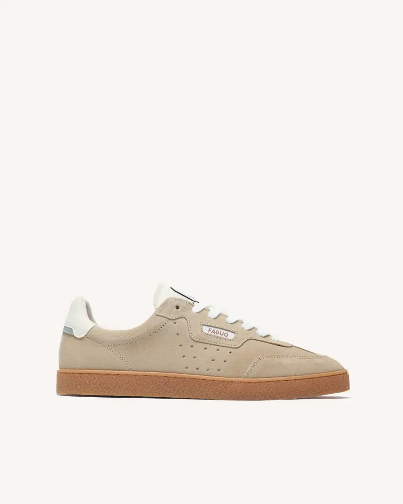 FAGUO || Baskets Lumbo Suede – Beige