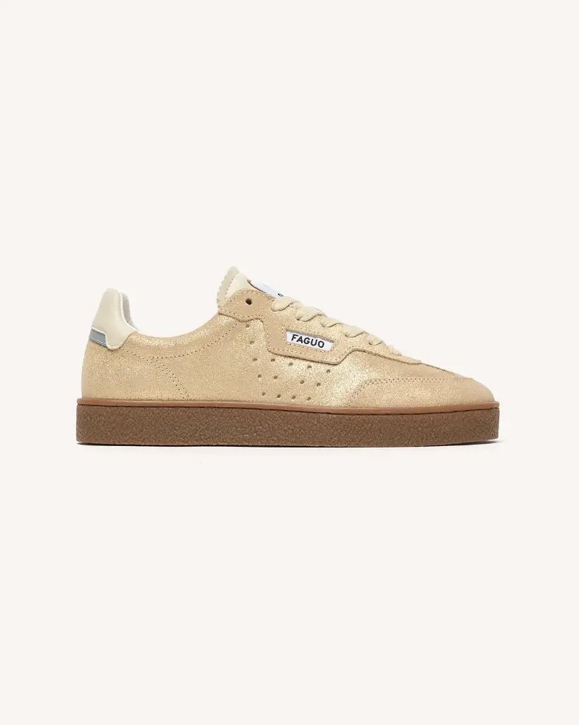 FAGUO || Baskets Lumbo Leather – Or