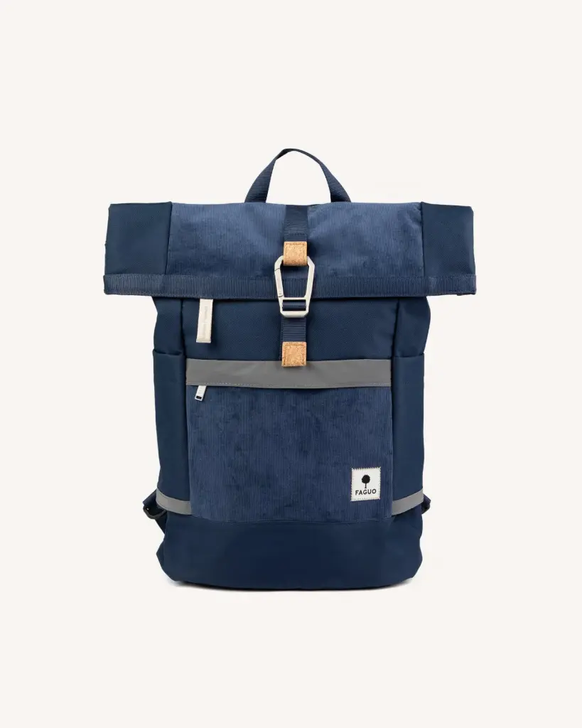 [FAG-W26M-F26LU0903-NAV00-U] FAGUO || Sac à dos vélo Cycling Medium – Bleu marine