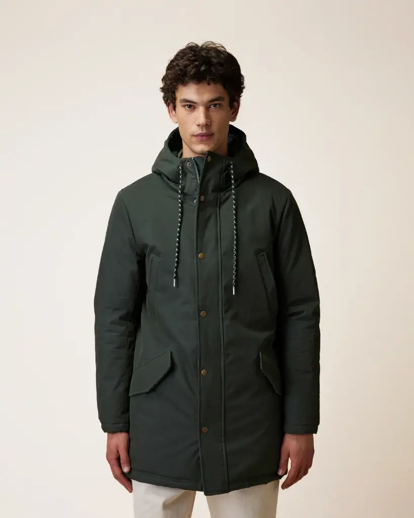FAGUO || Parka Cheverny – Vert foncé