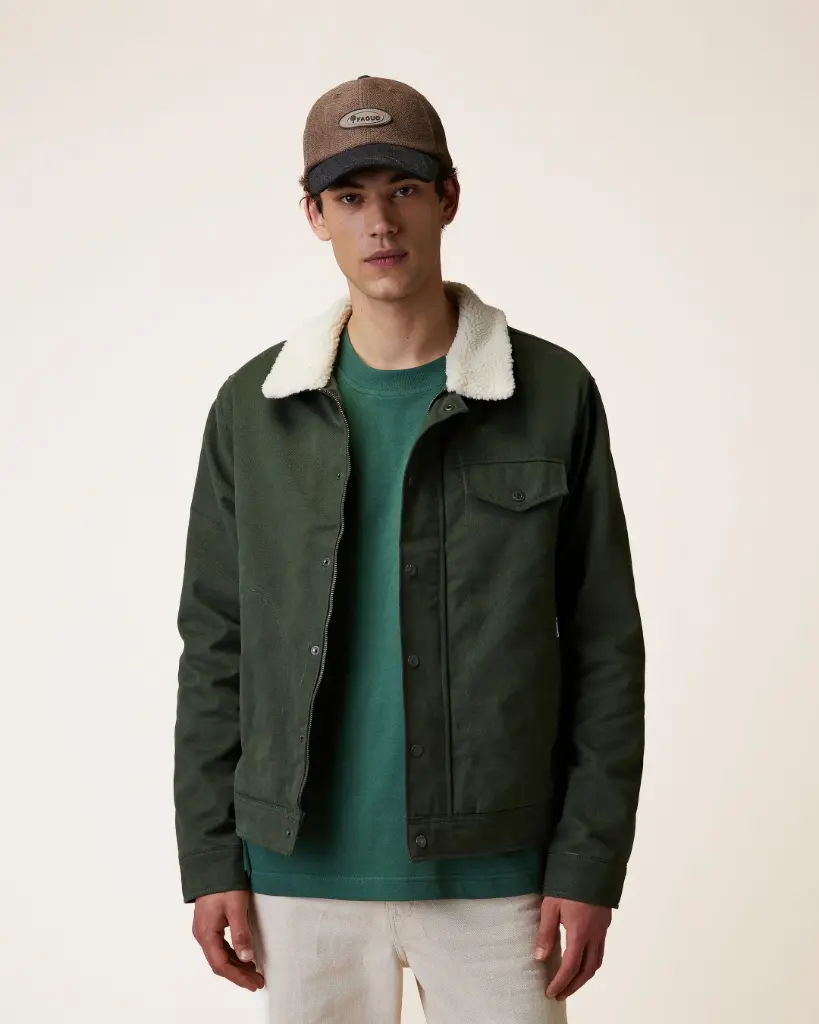 FAGUO || Veste chaude Seillon – Vert foncé