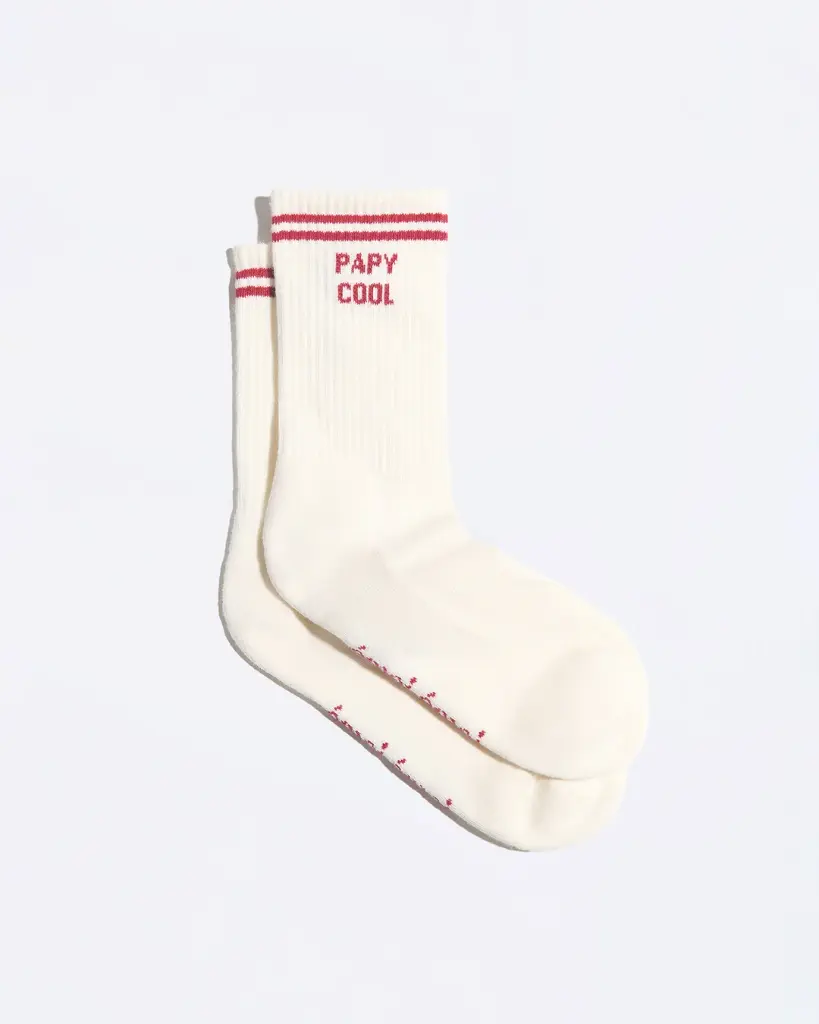 [EMO-CHAUSSETTESPAPYCOOL-CREME] EMOI-EMOI || Chaussettes Papy Cool – Crème