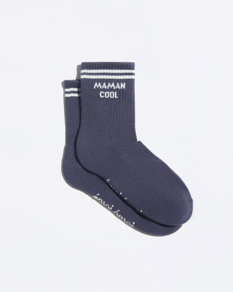 [EMO-CHAUSSETTESMAMANCOOL-ENCRE] EMOI-EMOI || Chaussettes Maman Cool – Encre
