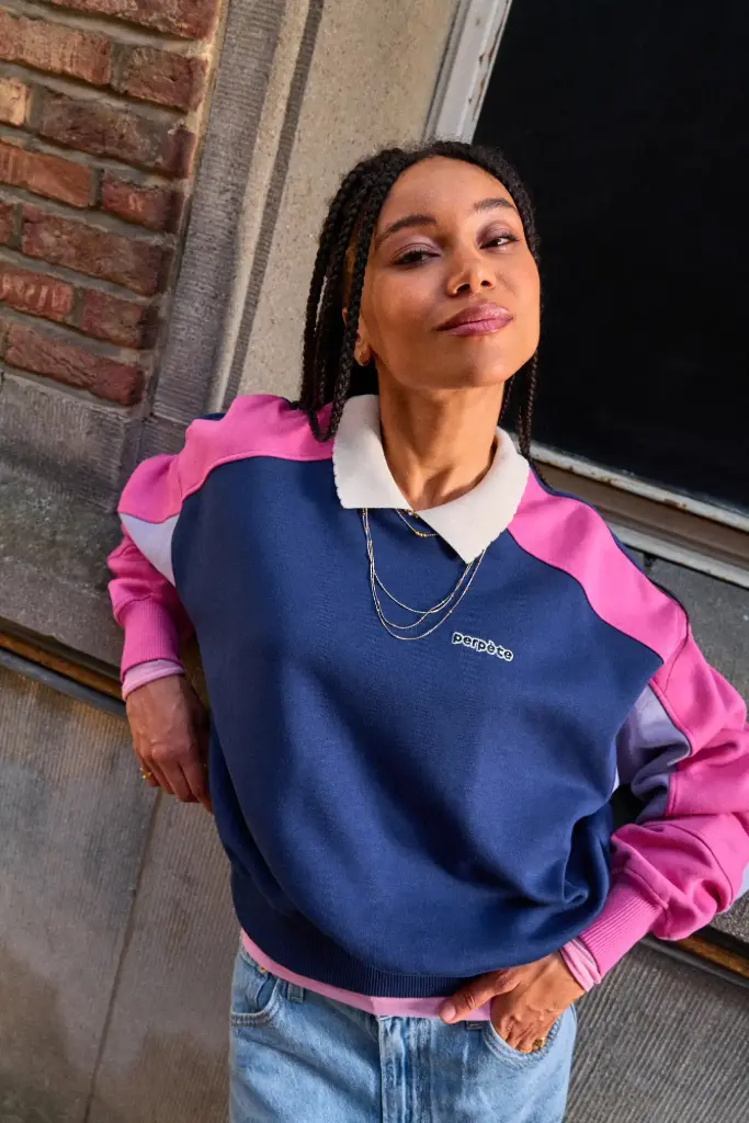 PERPÈTE || Sweat-shirt femme Mel - Marine